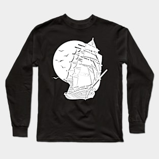 Old Ship Long Sleeve T-Shirt